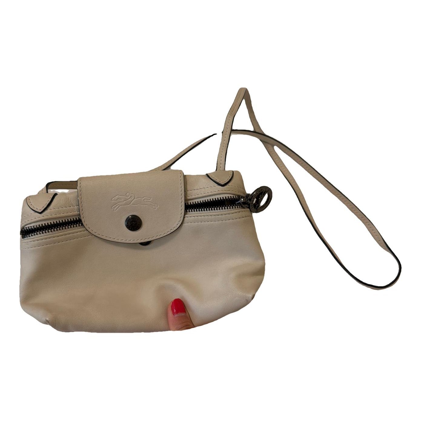 Pliage leather crossbody bag