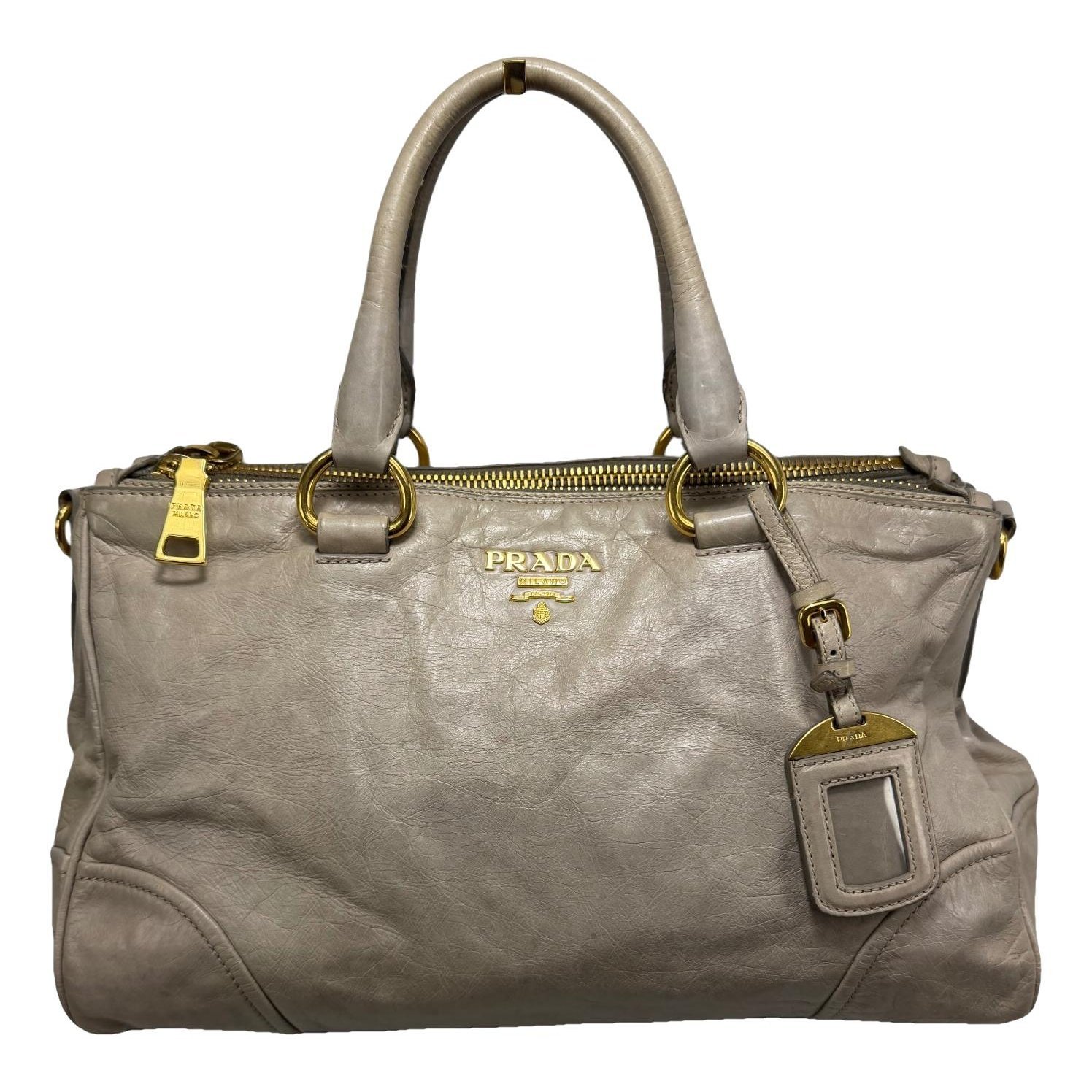 Leather handbag