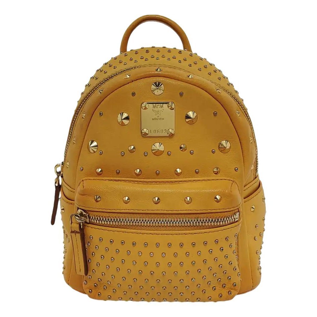 MCM Stark leather handbag