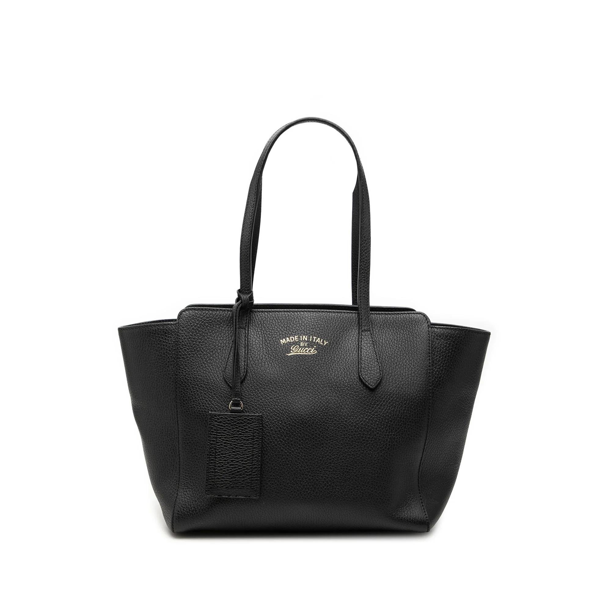 Swing pony-style calfskin tote