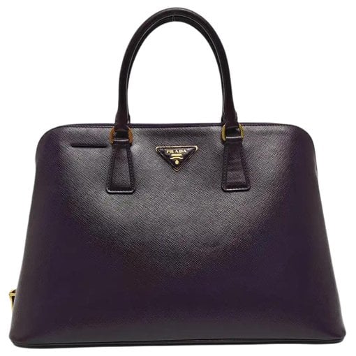 Promenade leather handbag