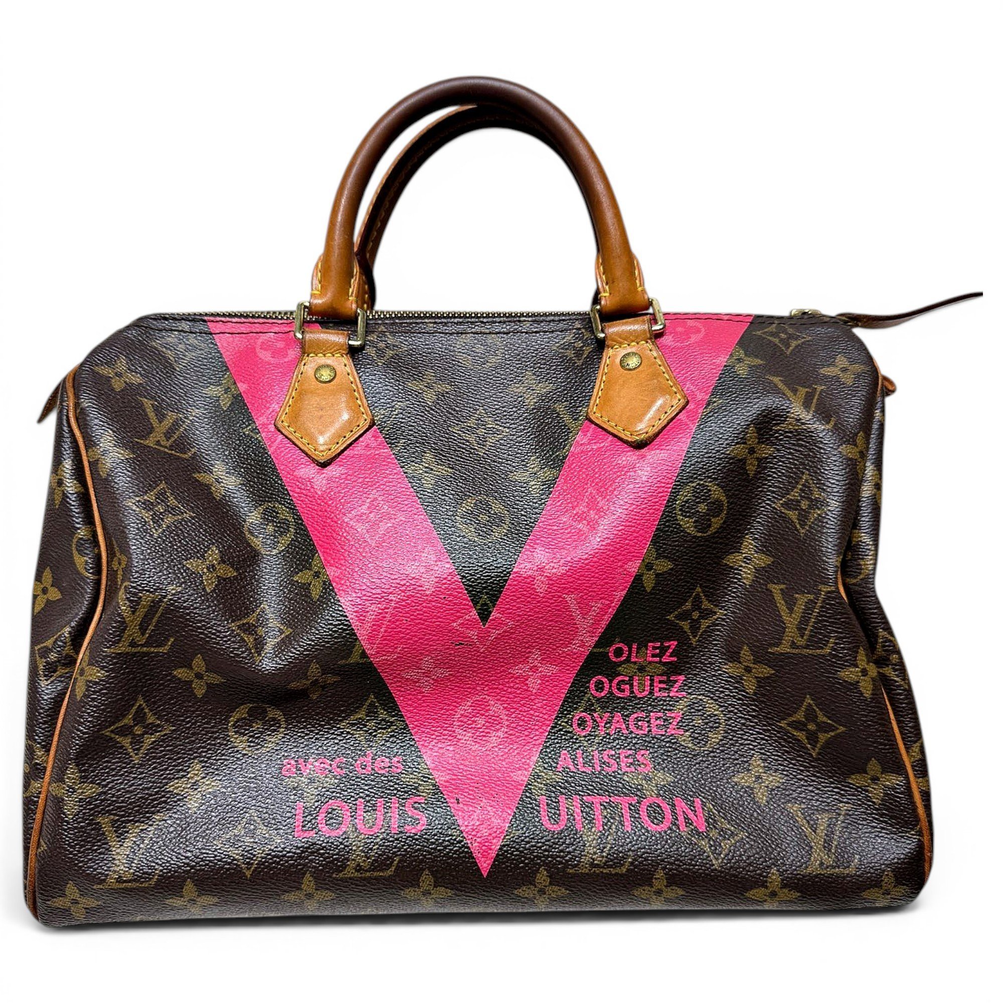 Leather handbag