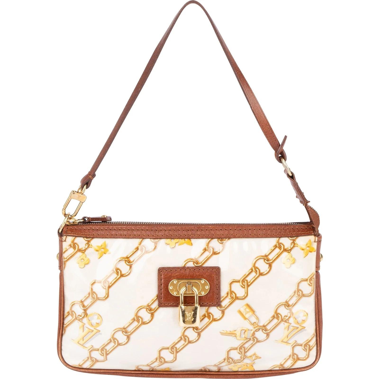 Pochette Accessoire leather handbag
