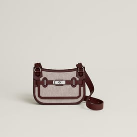 Jypsiere mini Toile & Cuir bag