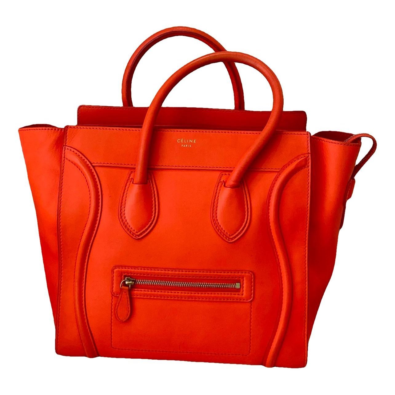 Luggage leather handbag
