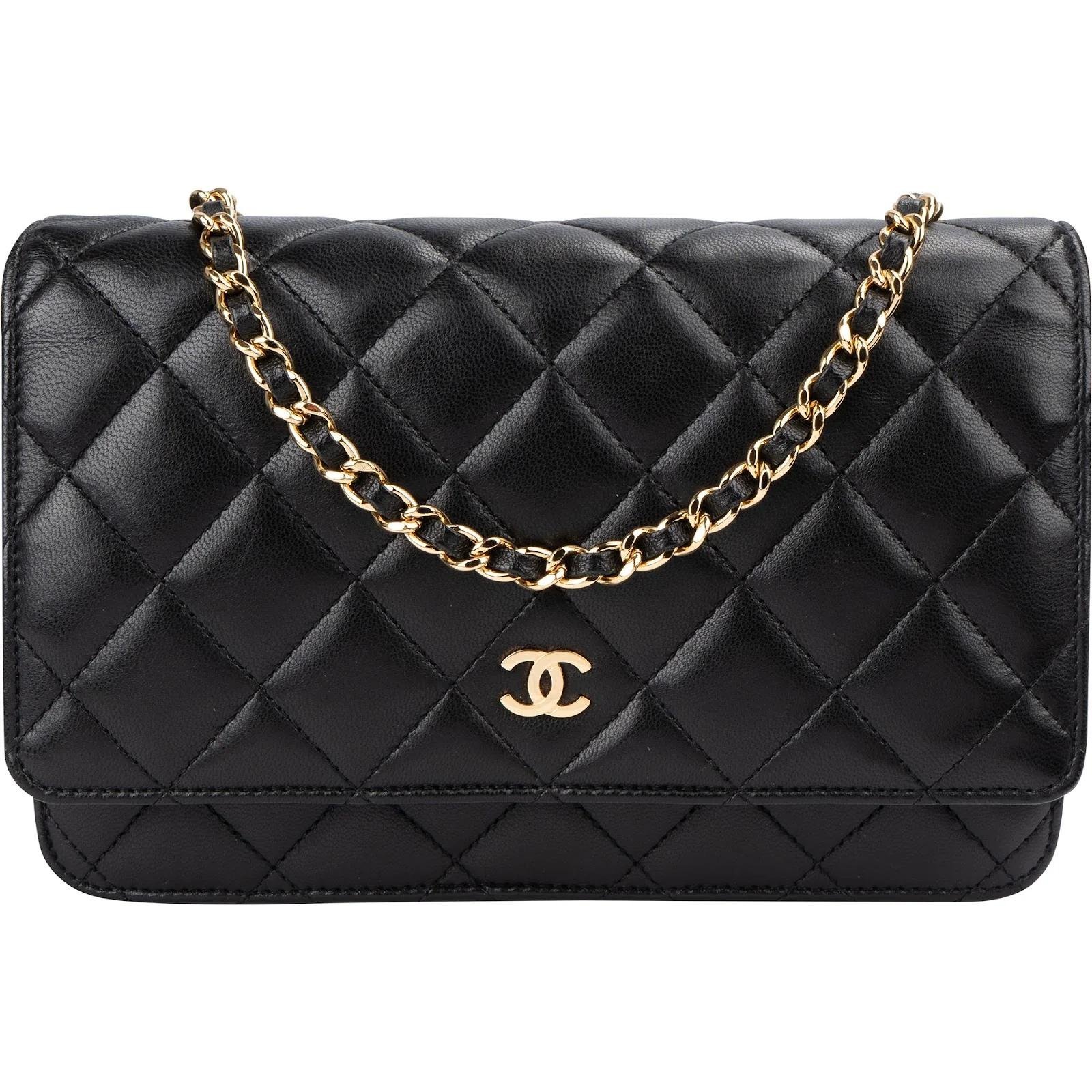 Wallet On Chain Timeless/Classique leather crossbody bag