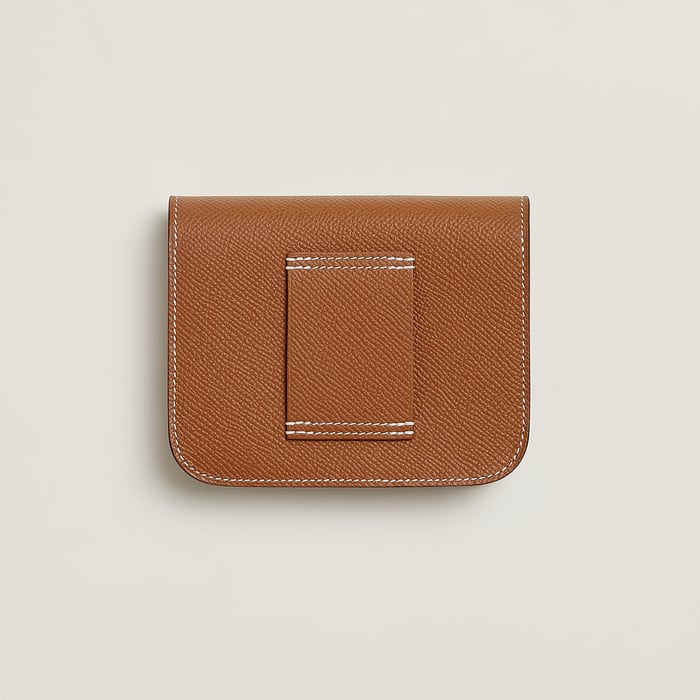 Gold Constance Slim Wallet