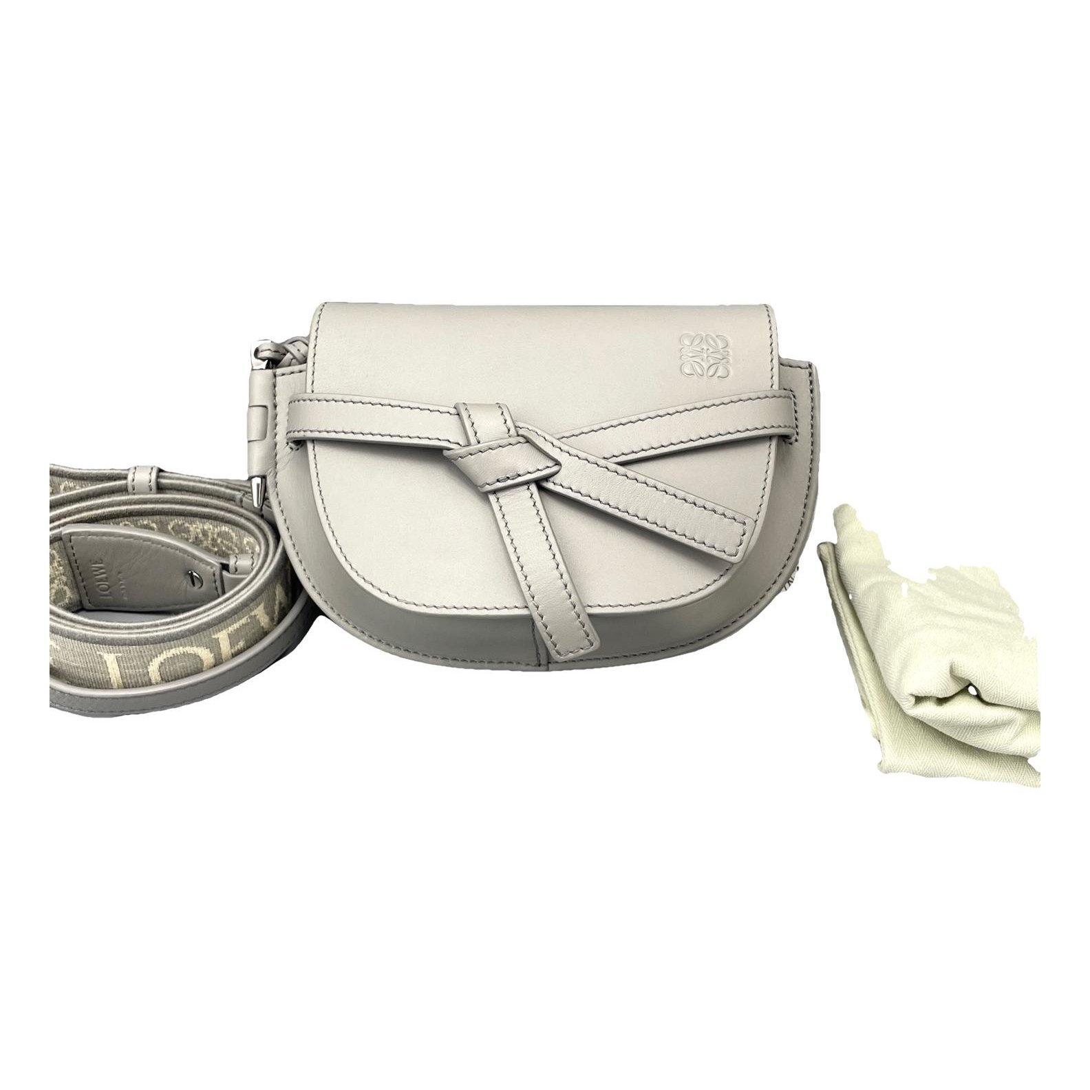 Gate leather handbag