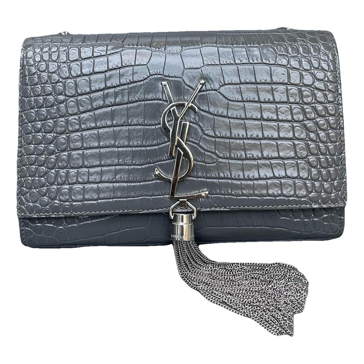 Pompom Kate leather handbag