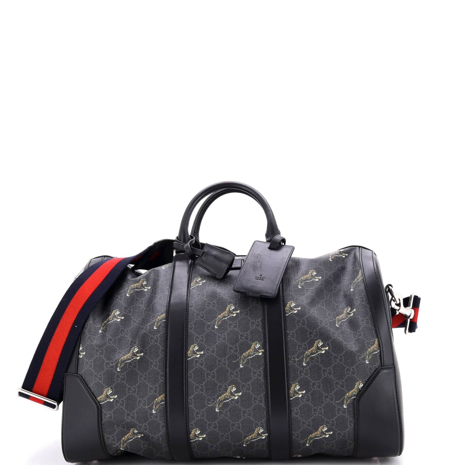 Convertible Duffle Bag Printed GG Coated Canvas Medium
