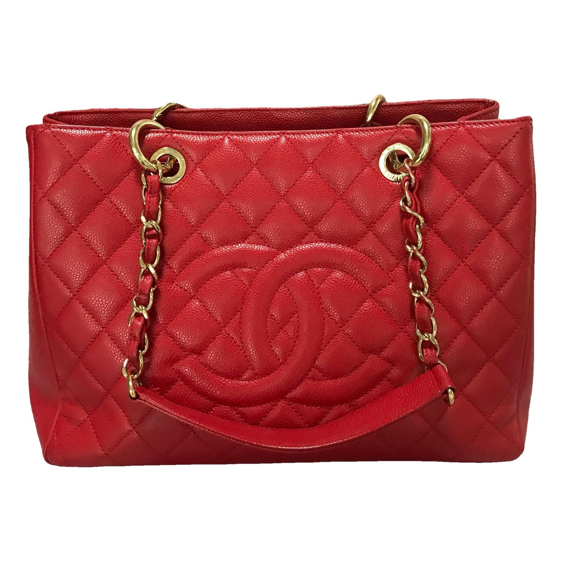 Grand shopping leather tote