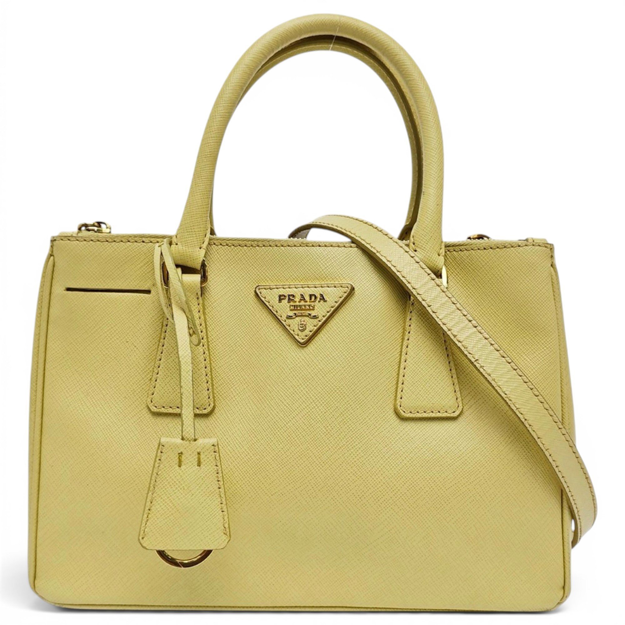 Galleria leather handbag