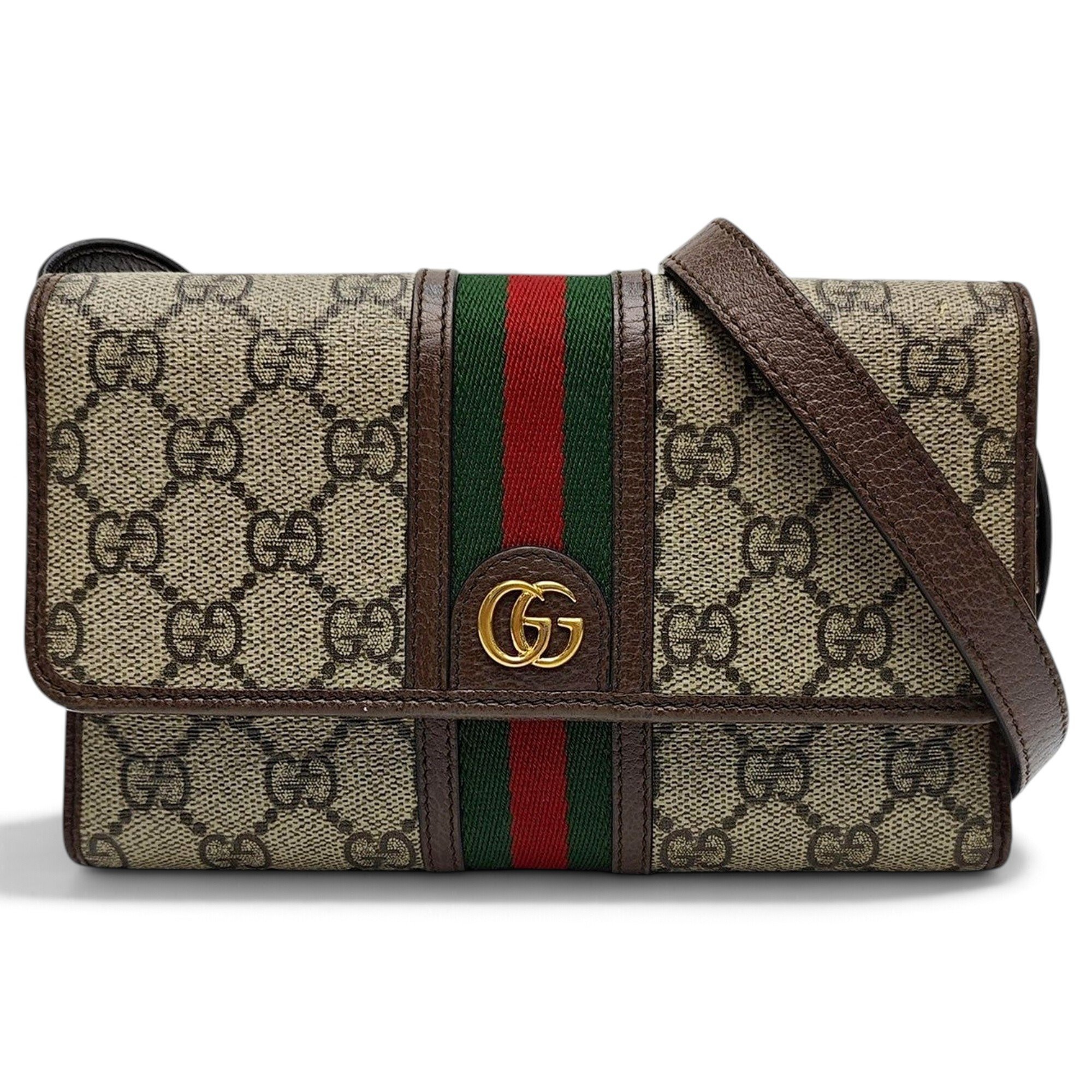Ophidia leather handbag