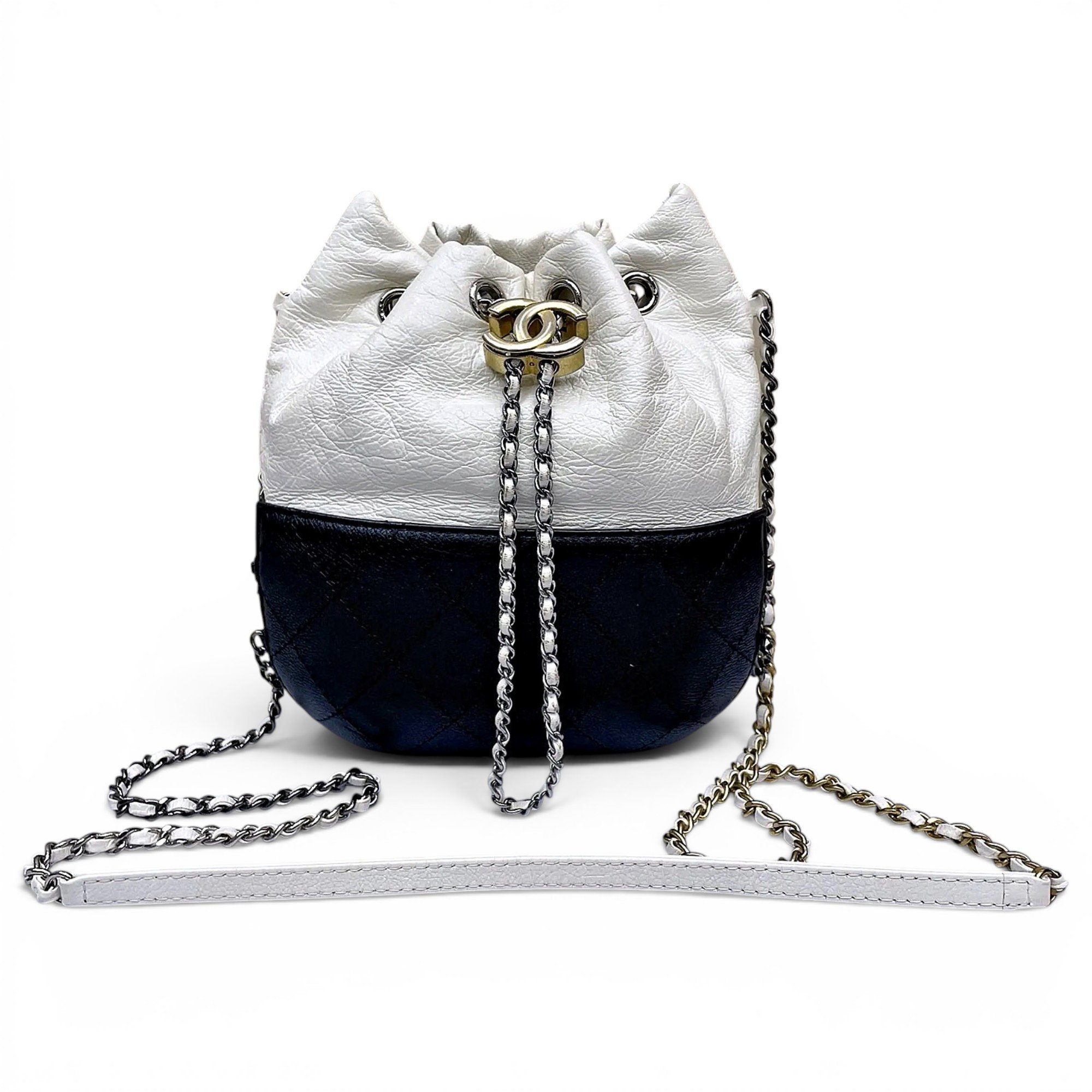Gabrielle Bucket leather crossbody bag