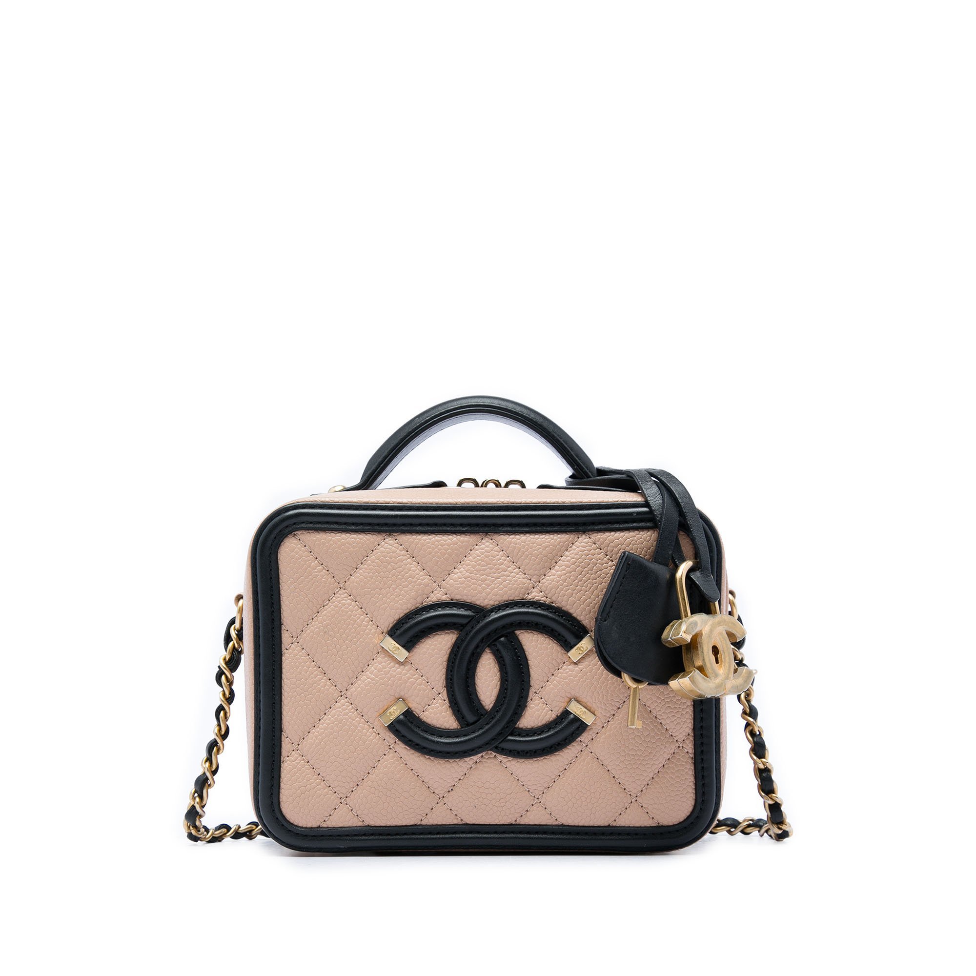 CC Filigree leather handbag