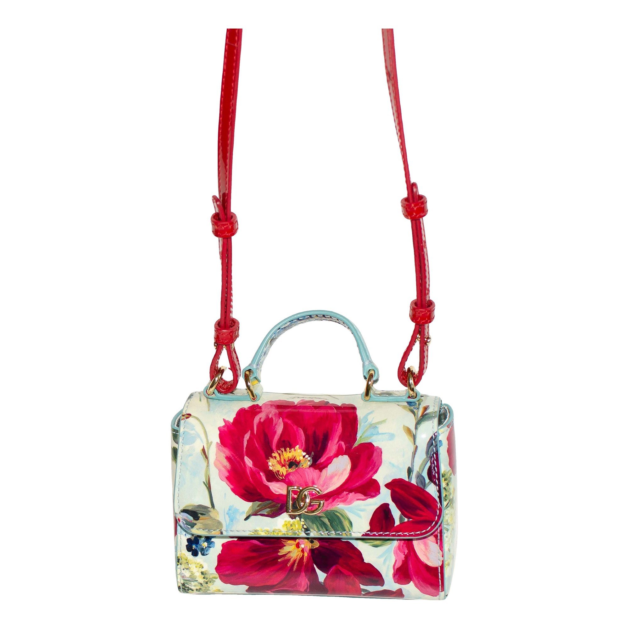 Dolce & Gabbana Sicily patent leather crossbody bag