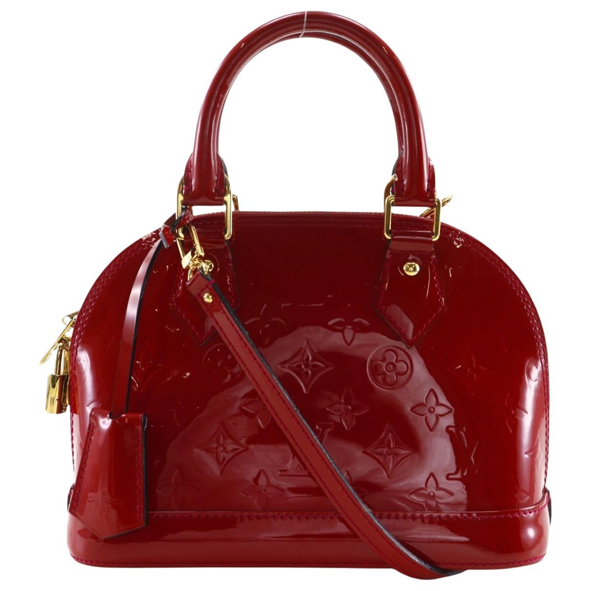 Alma patent leather handbag