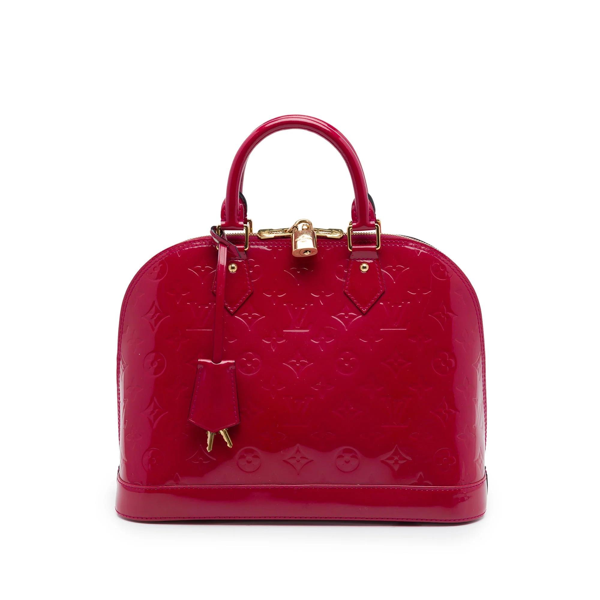 Alma leather handbag