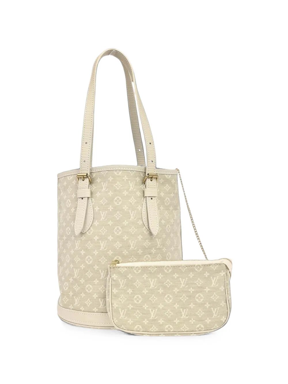 2007 PM Monogram Mini Lin bucket bag