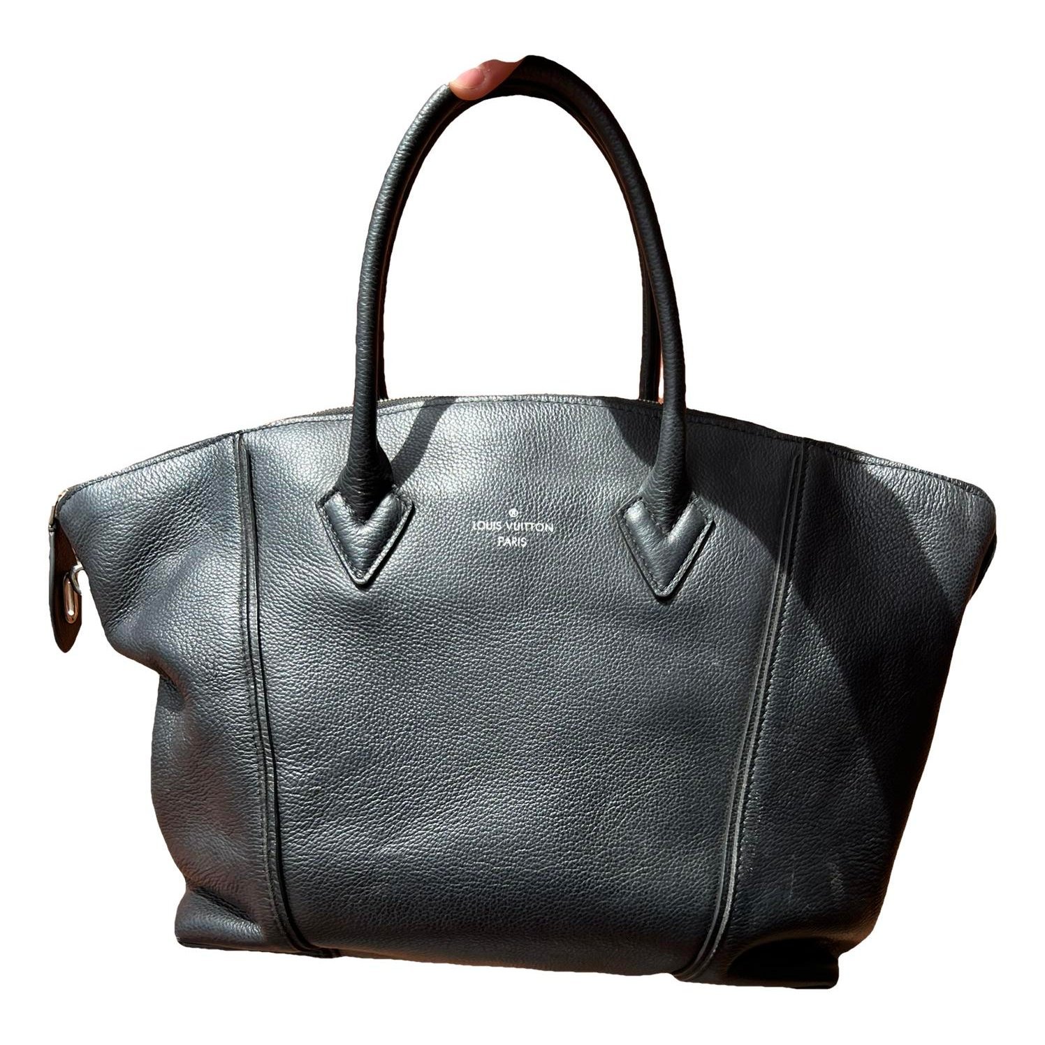 Soft Lockit leather handbag