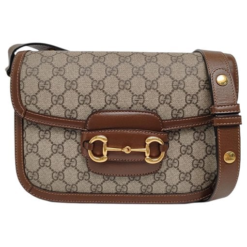 Handle Horsebit 1955 leather crossbody bag