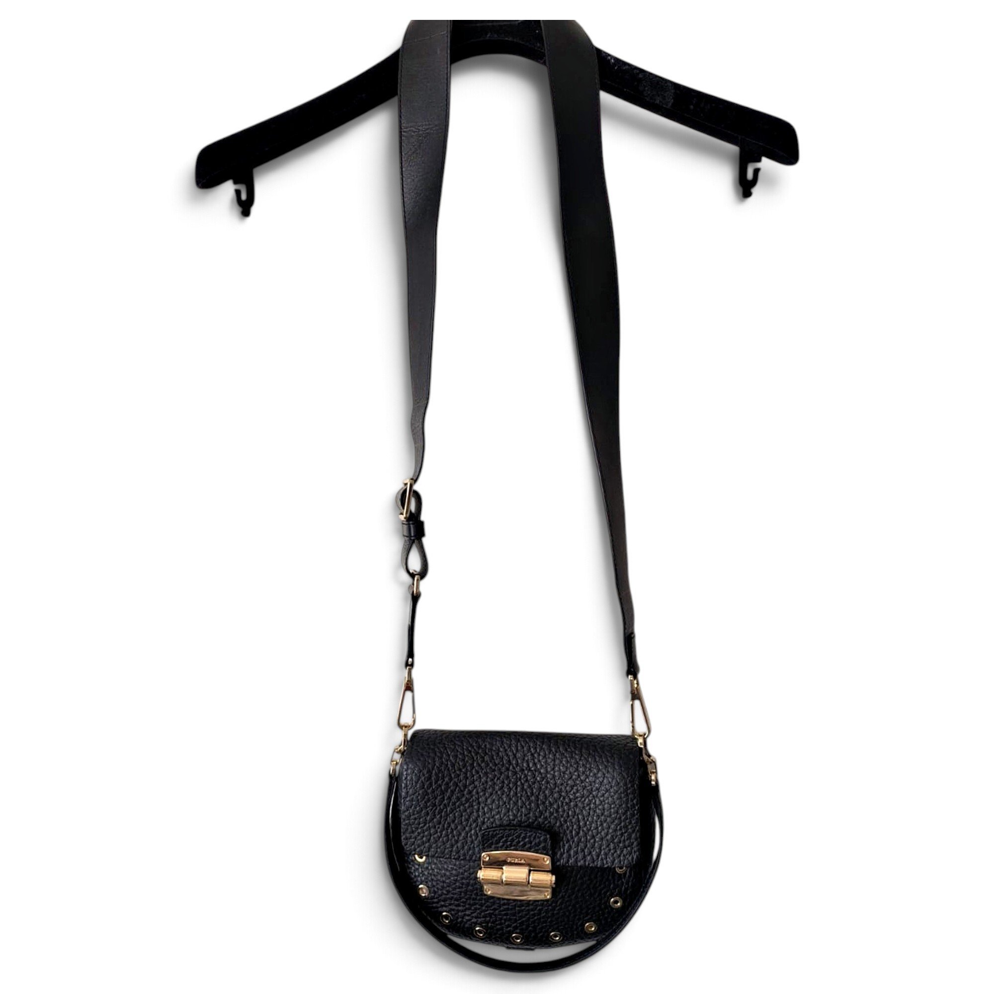 Leather crossbody bag