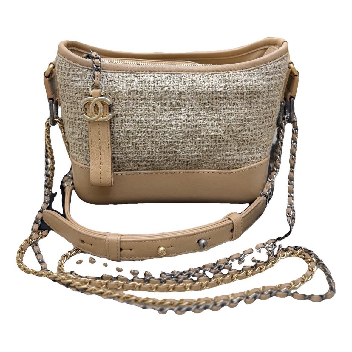 Gabrielle tweed crossbody bag