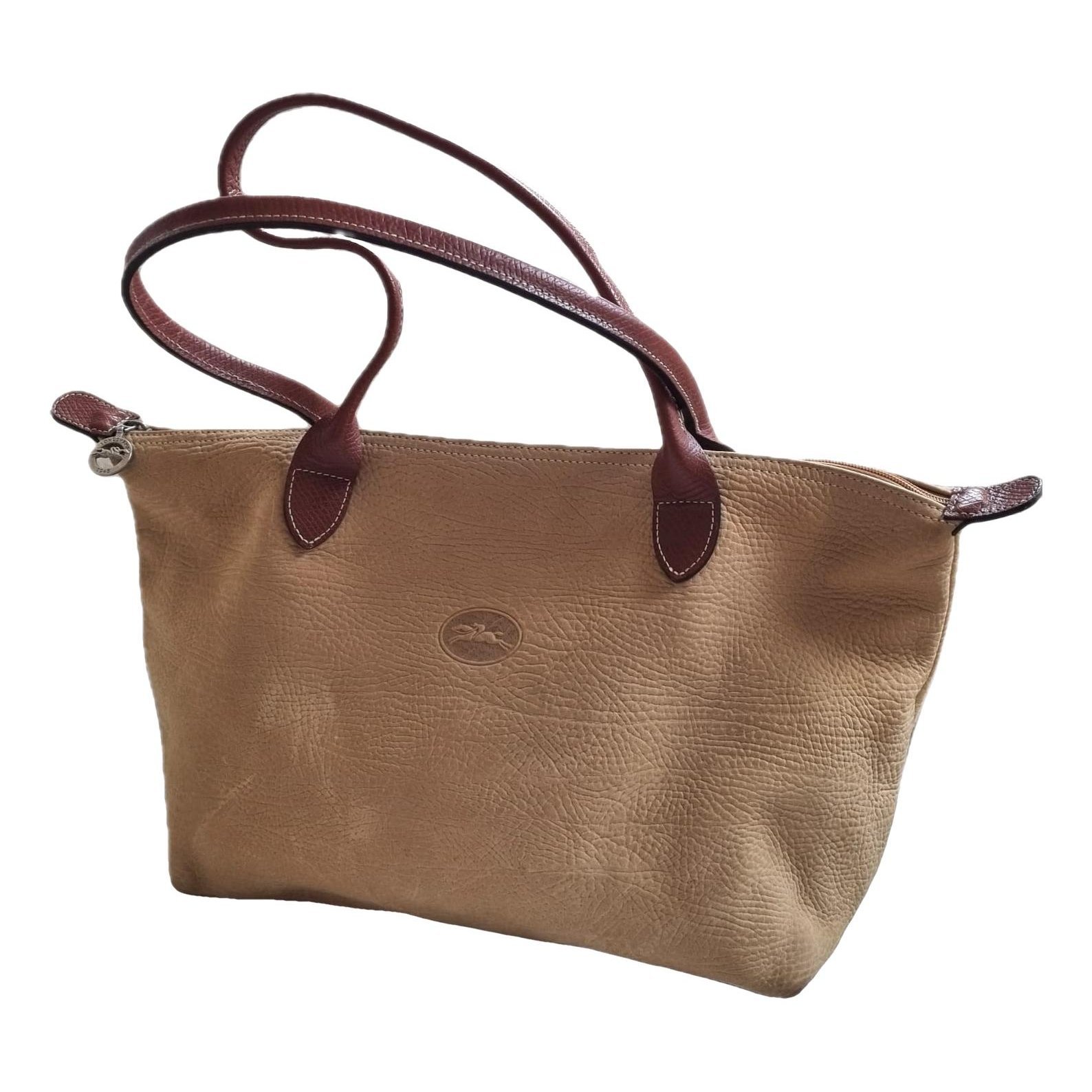 Pliage leather handbag