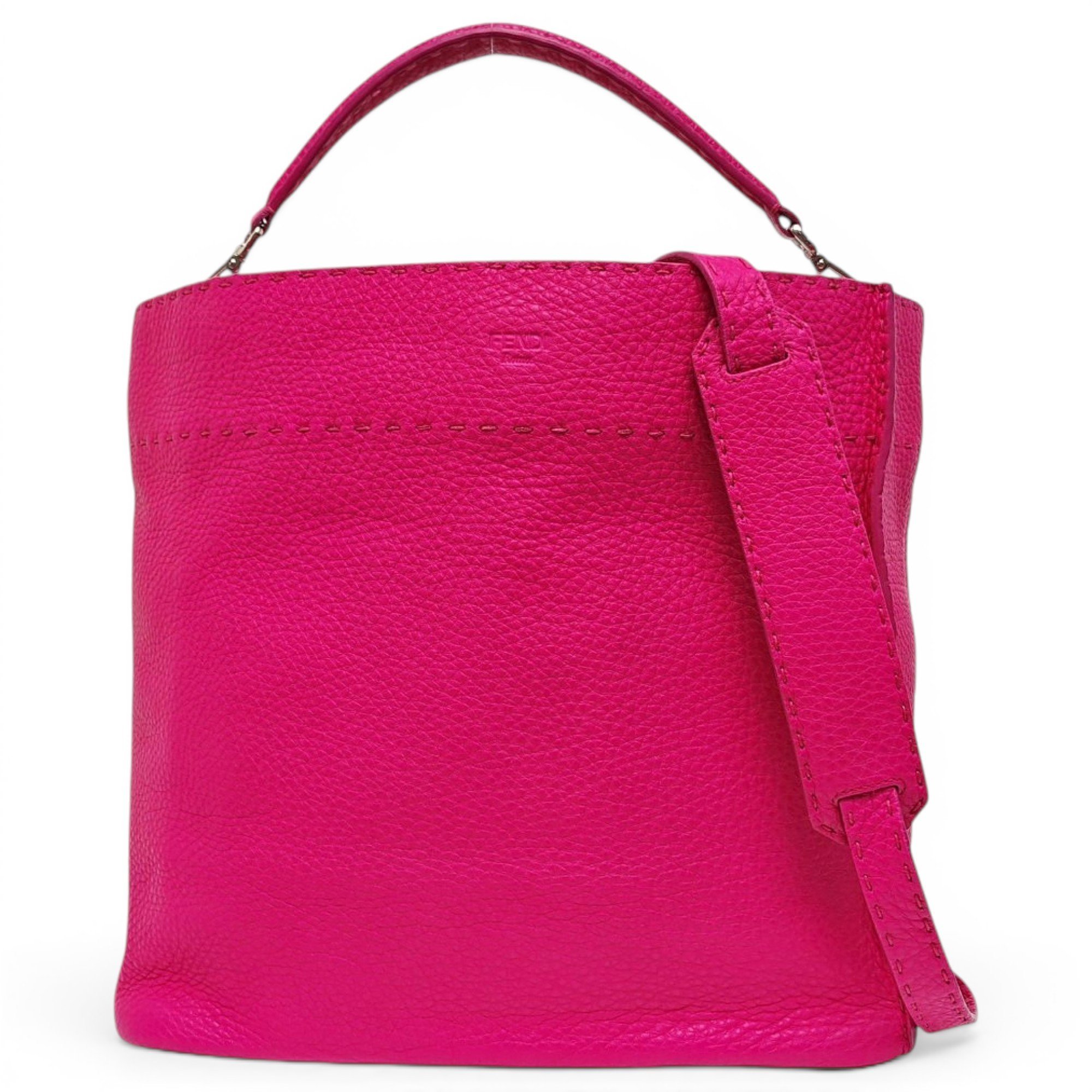 Leather handbag