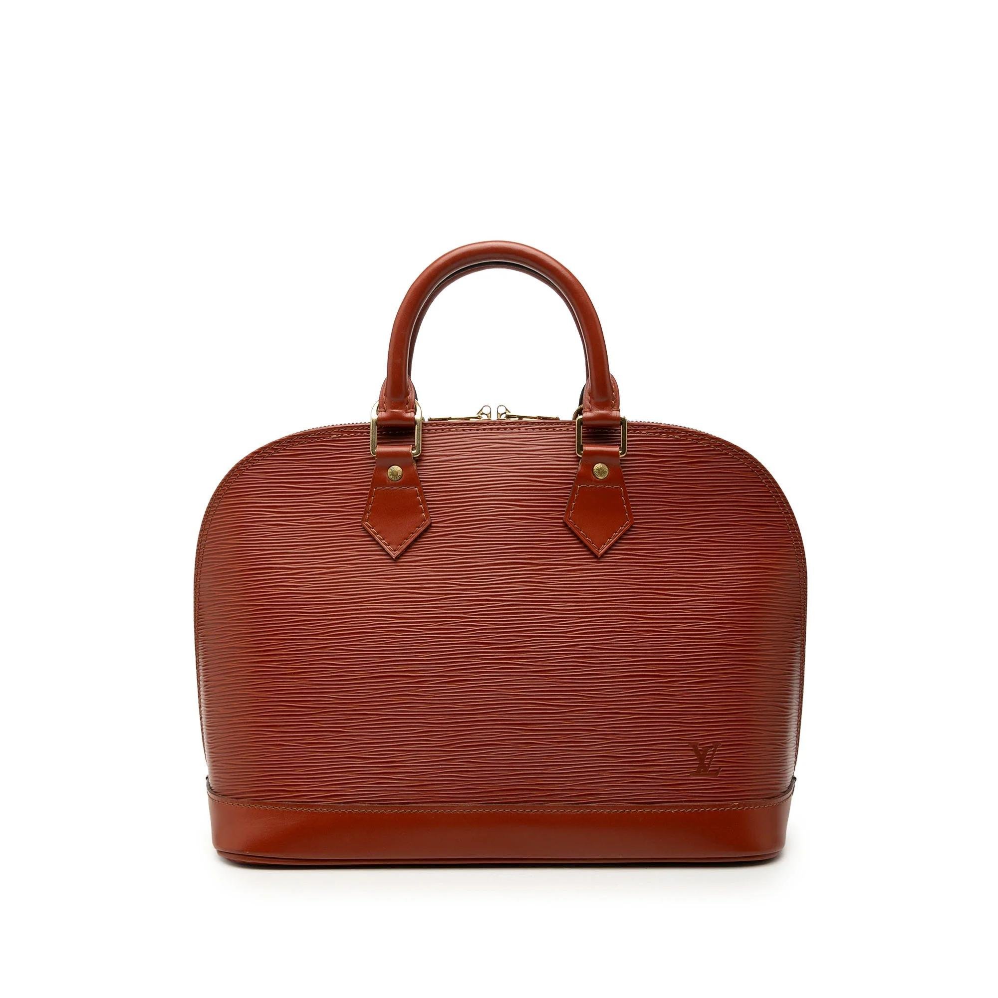 Alma leather handbag