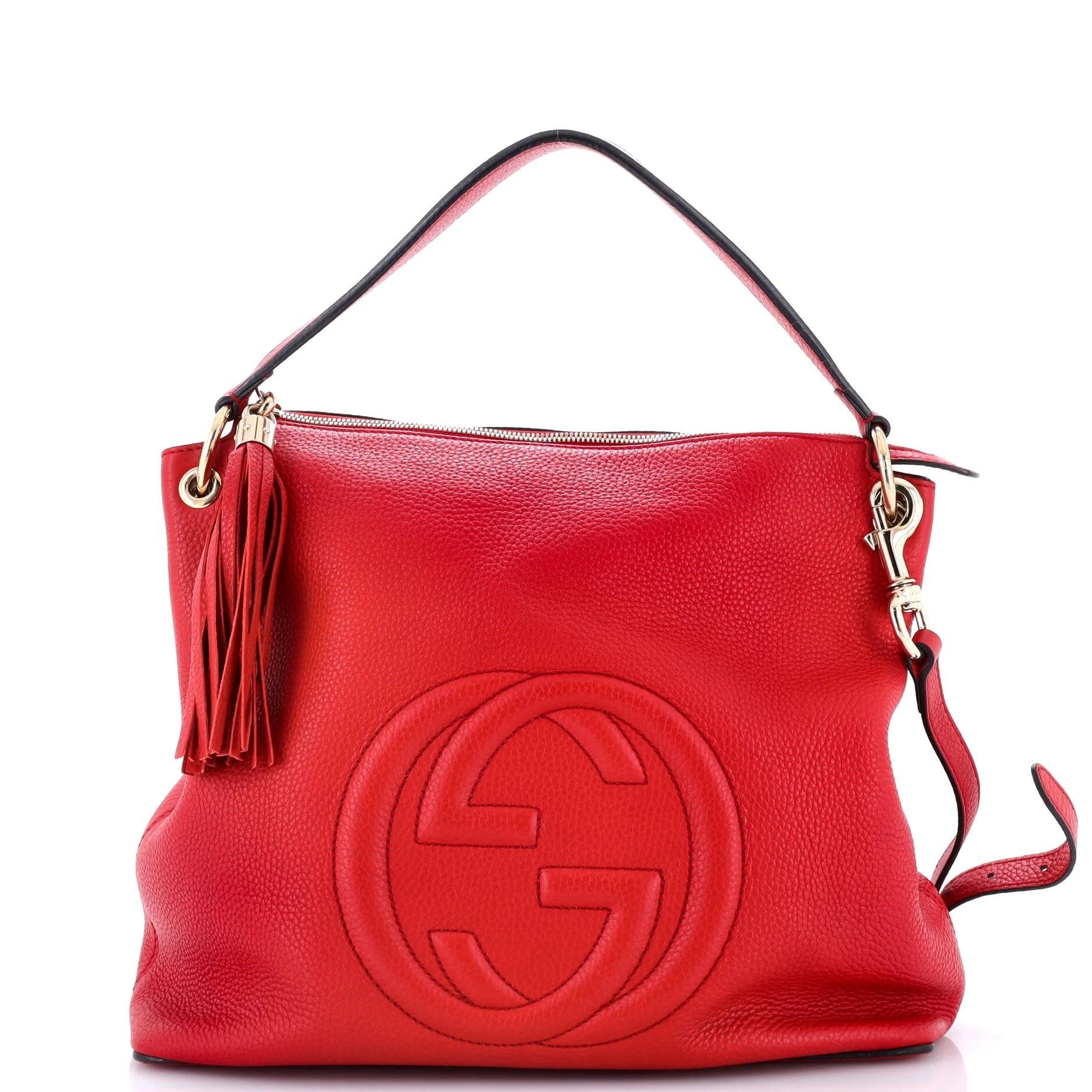Leather handbag