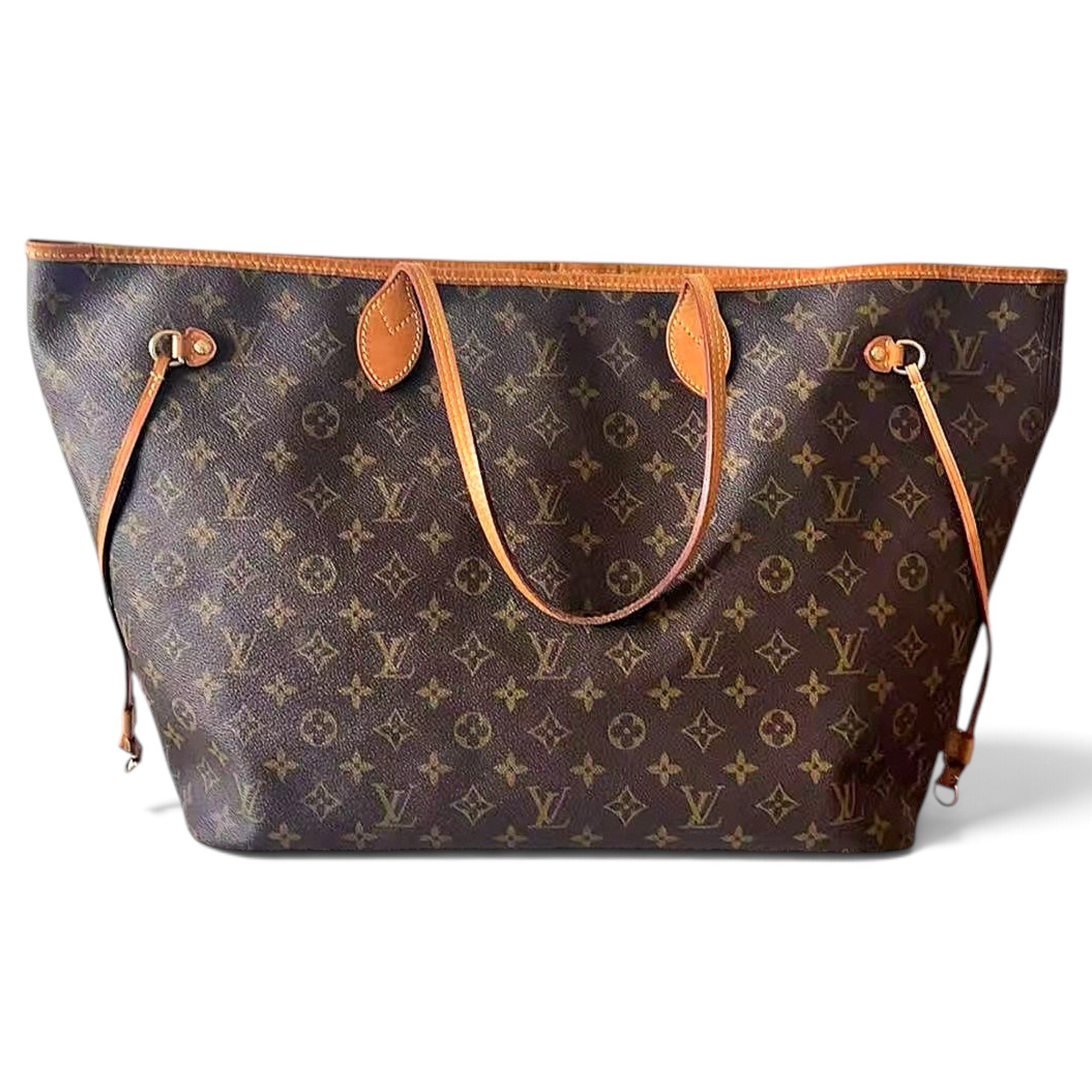 Neverfull leather tote