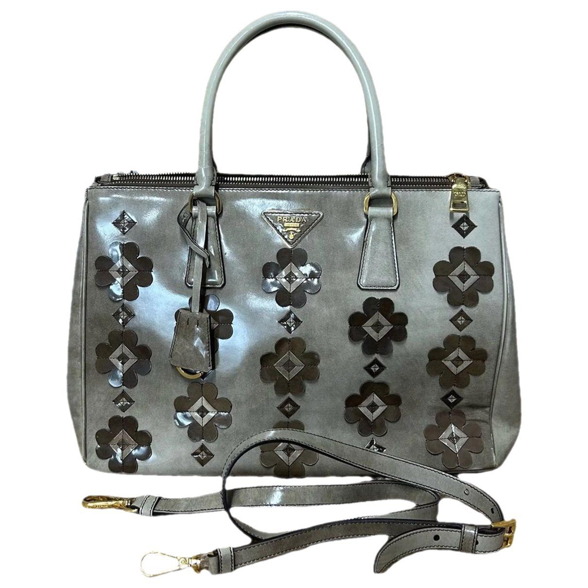 Galleria leather handbag