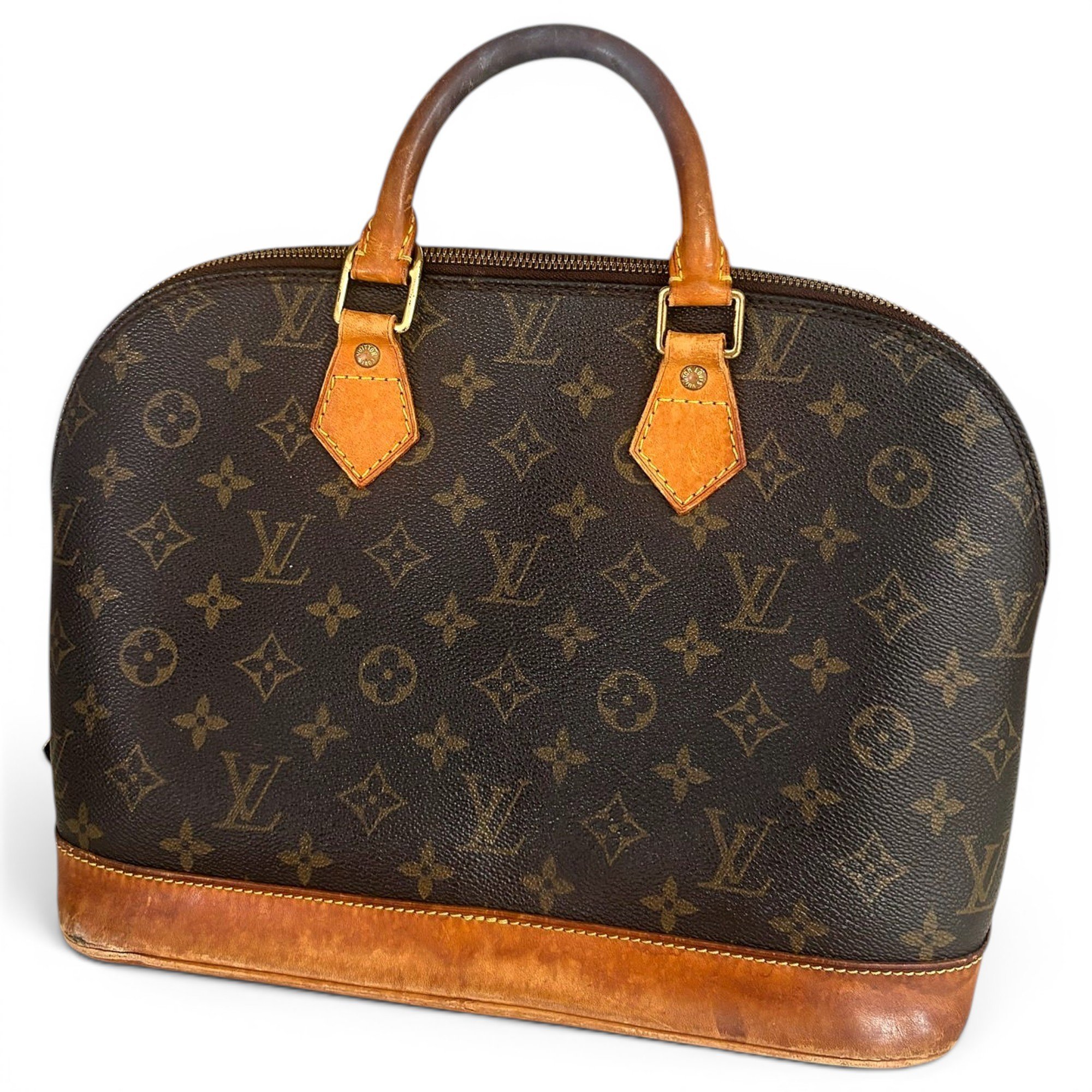 Alma leather handbag