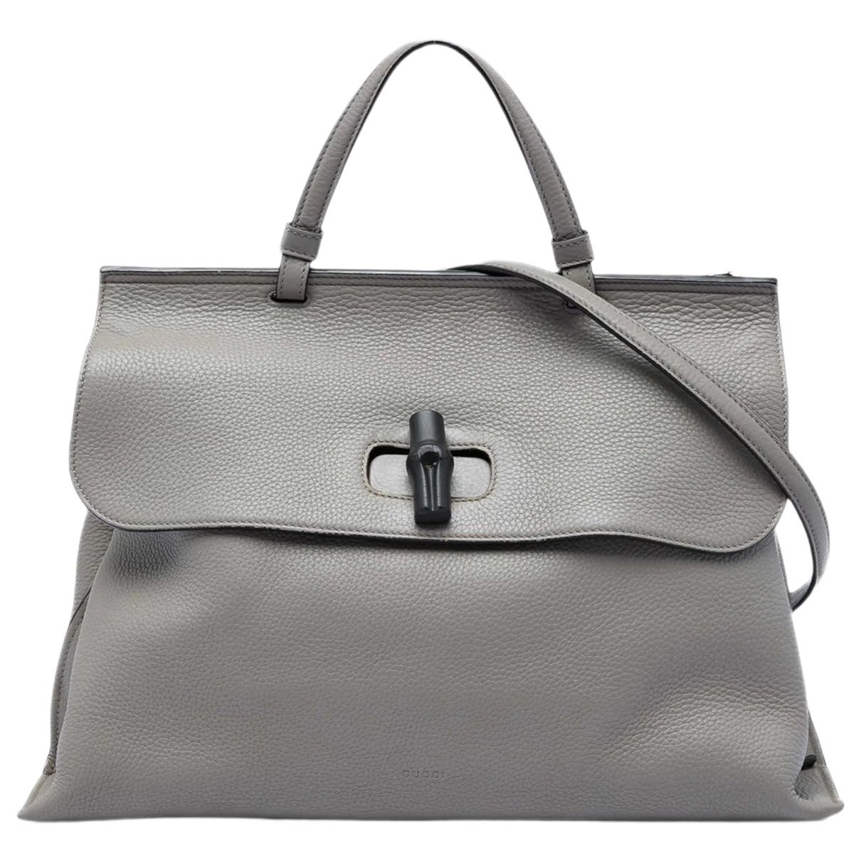 Bamboo leather satchel