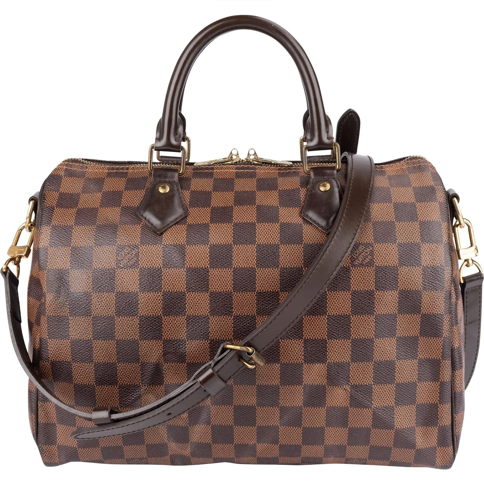 Speedy leather handbag