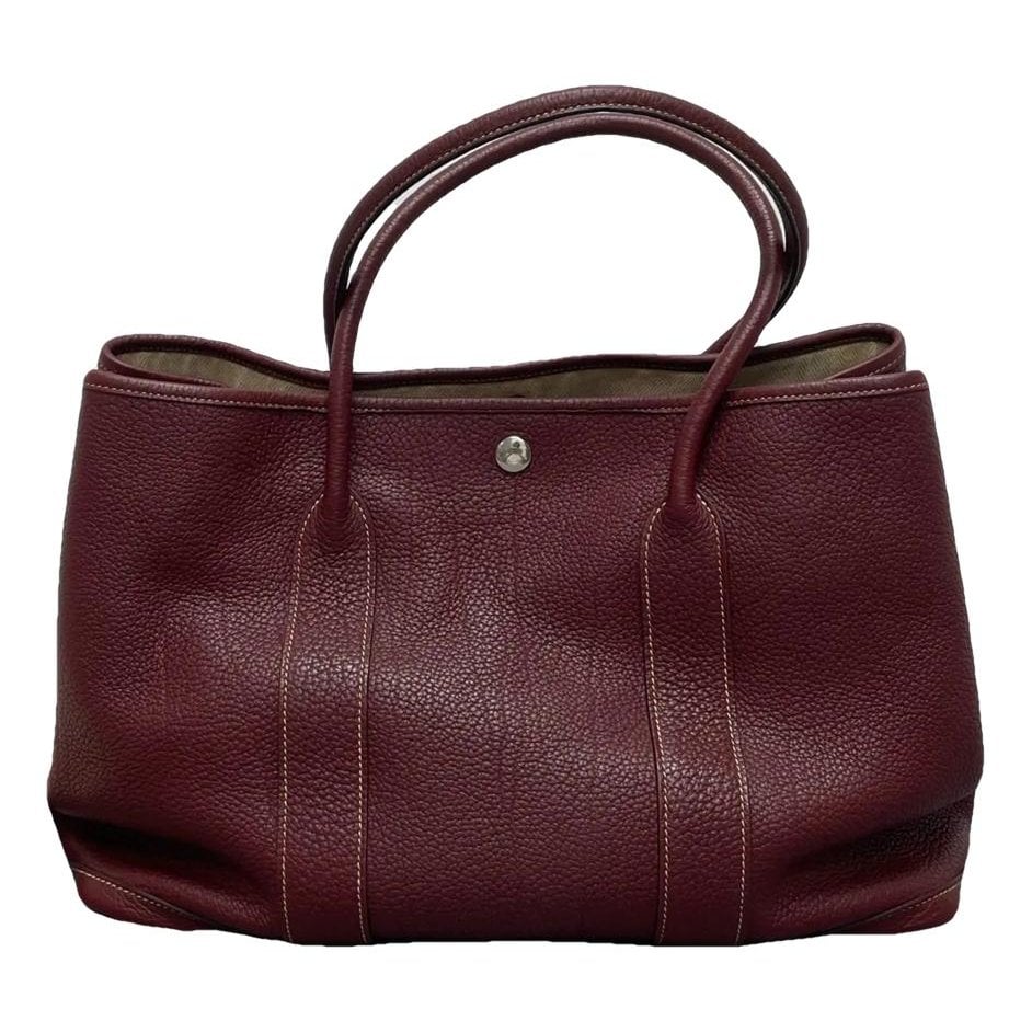 Garden Party leather tote