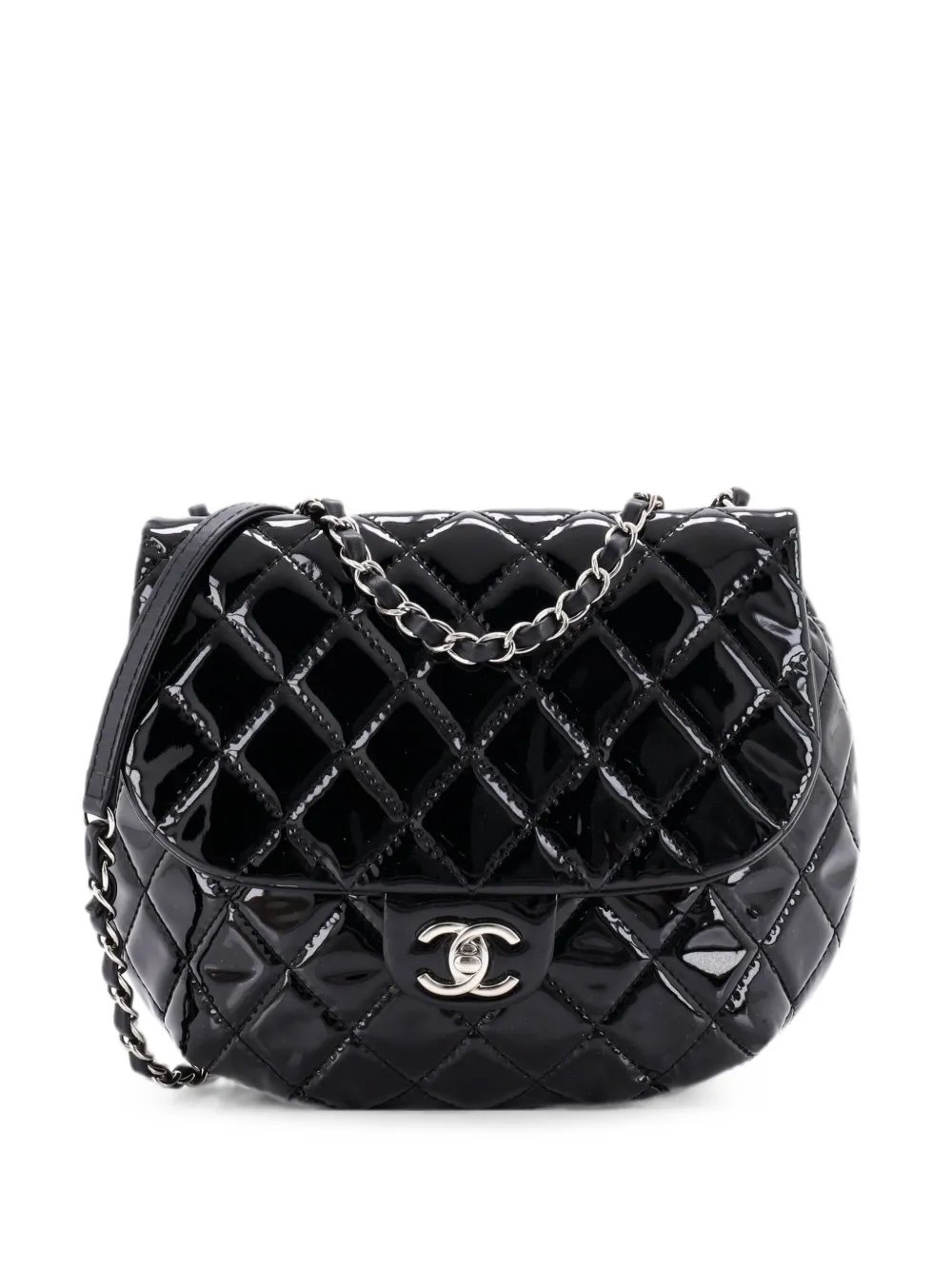 Dubai Messenger Bag Quilted Patent Medium crossbody bag