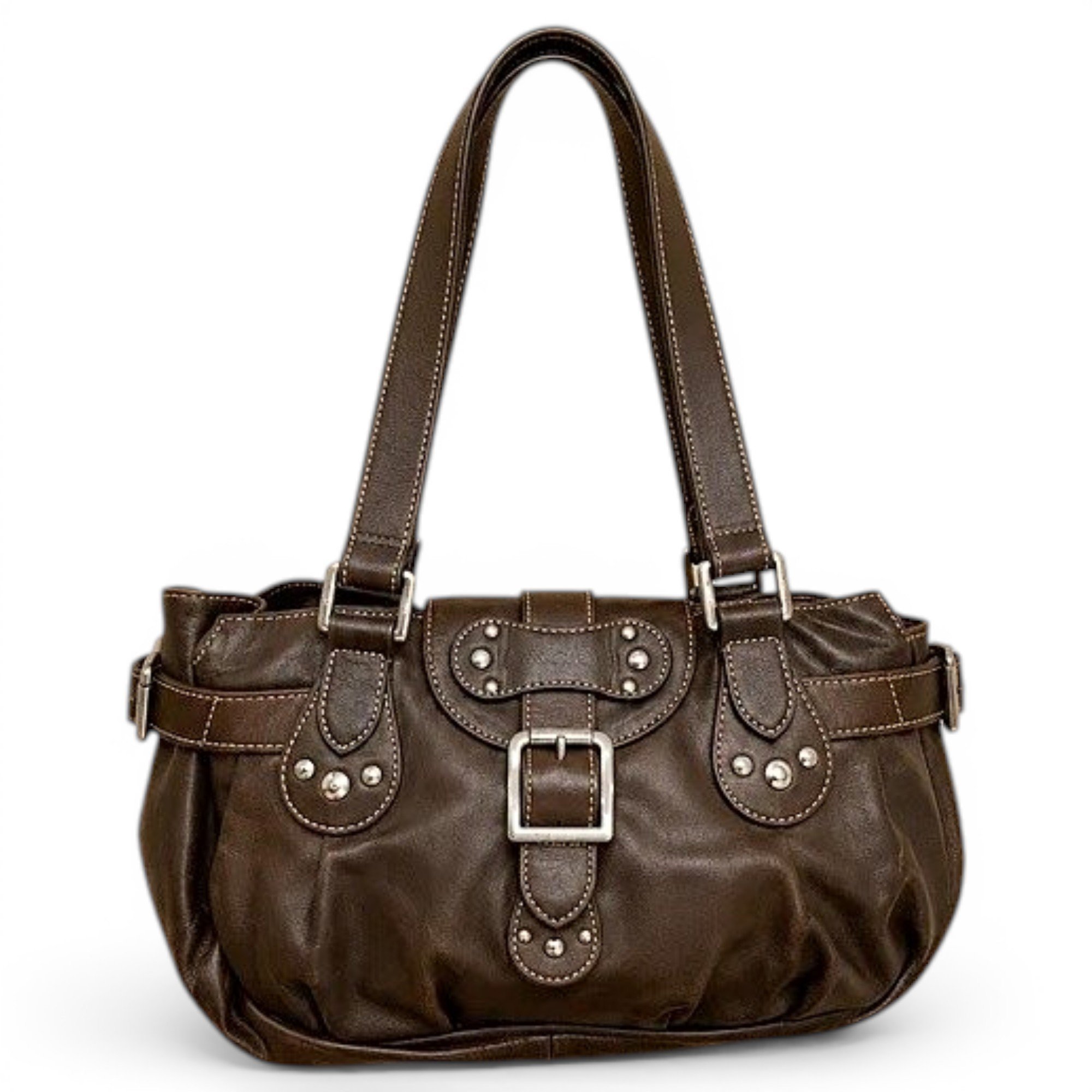 Idole leather handbag