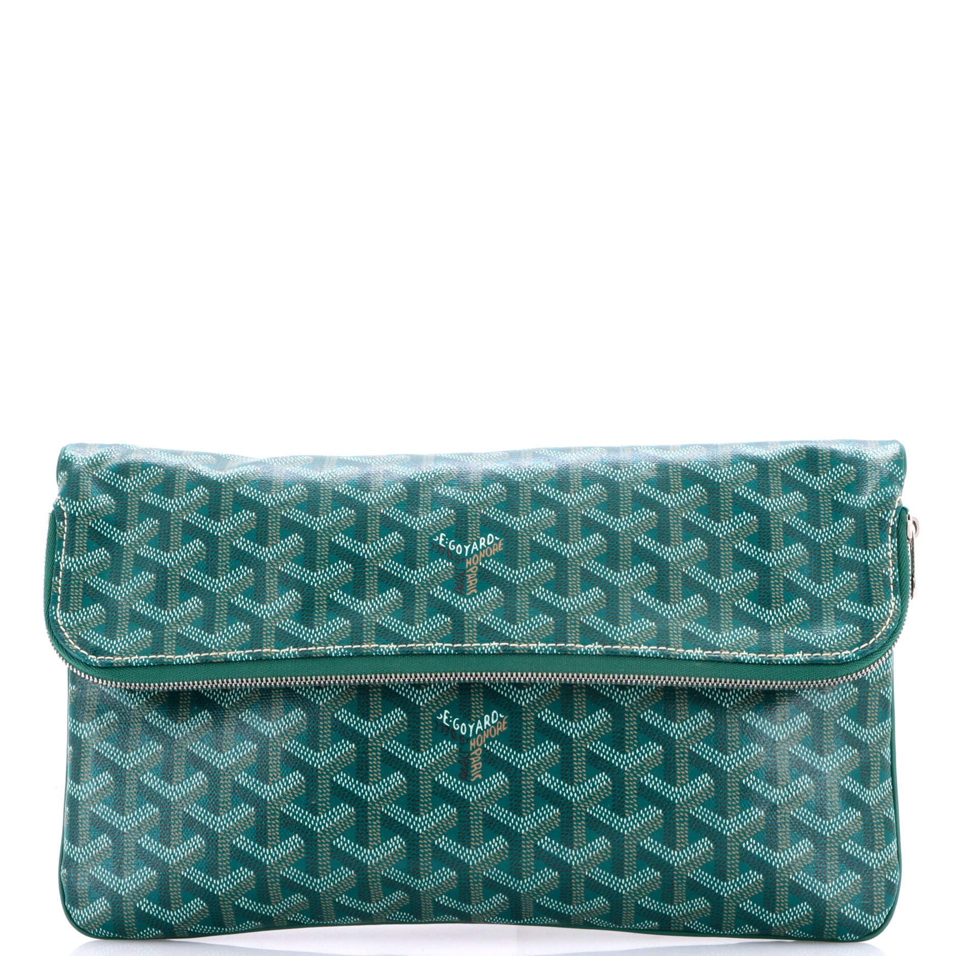 Saint Marie Clutch Coated Canvas