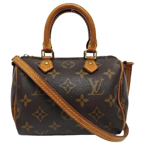 Nano Speedy / Mini HL leather handbag