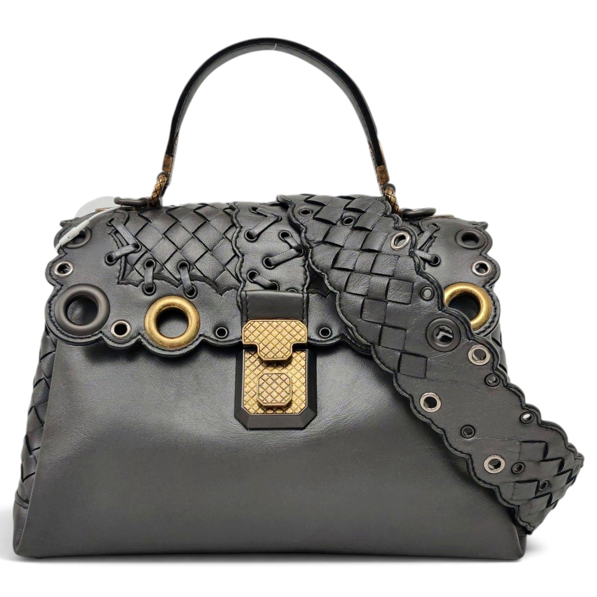 Piazza leather handbag