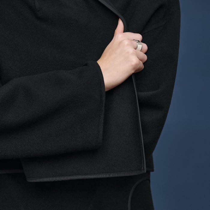 Noir Cashmere Jacket