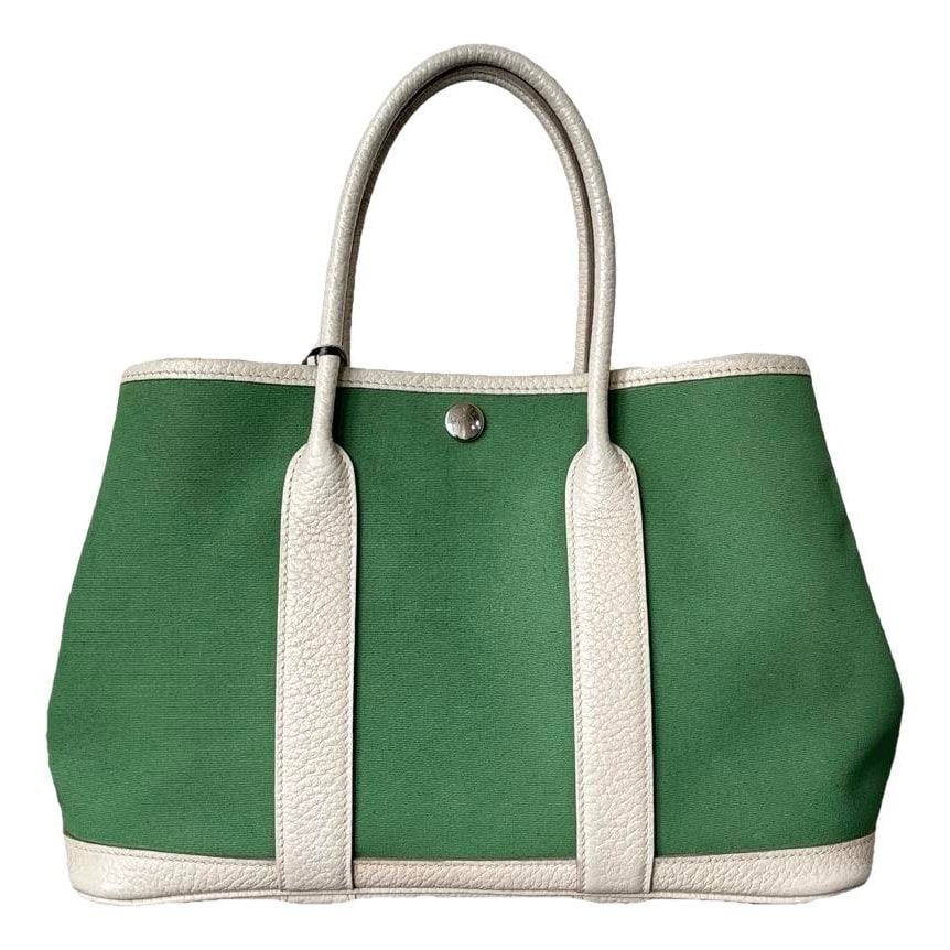 Hermes Garden Party 30 Handbag Cream 1450