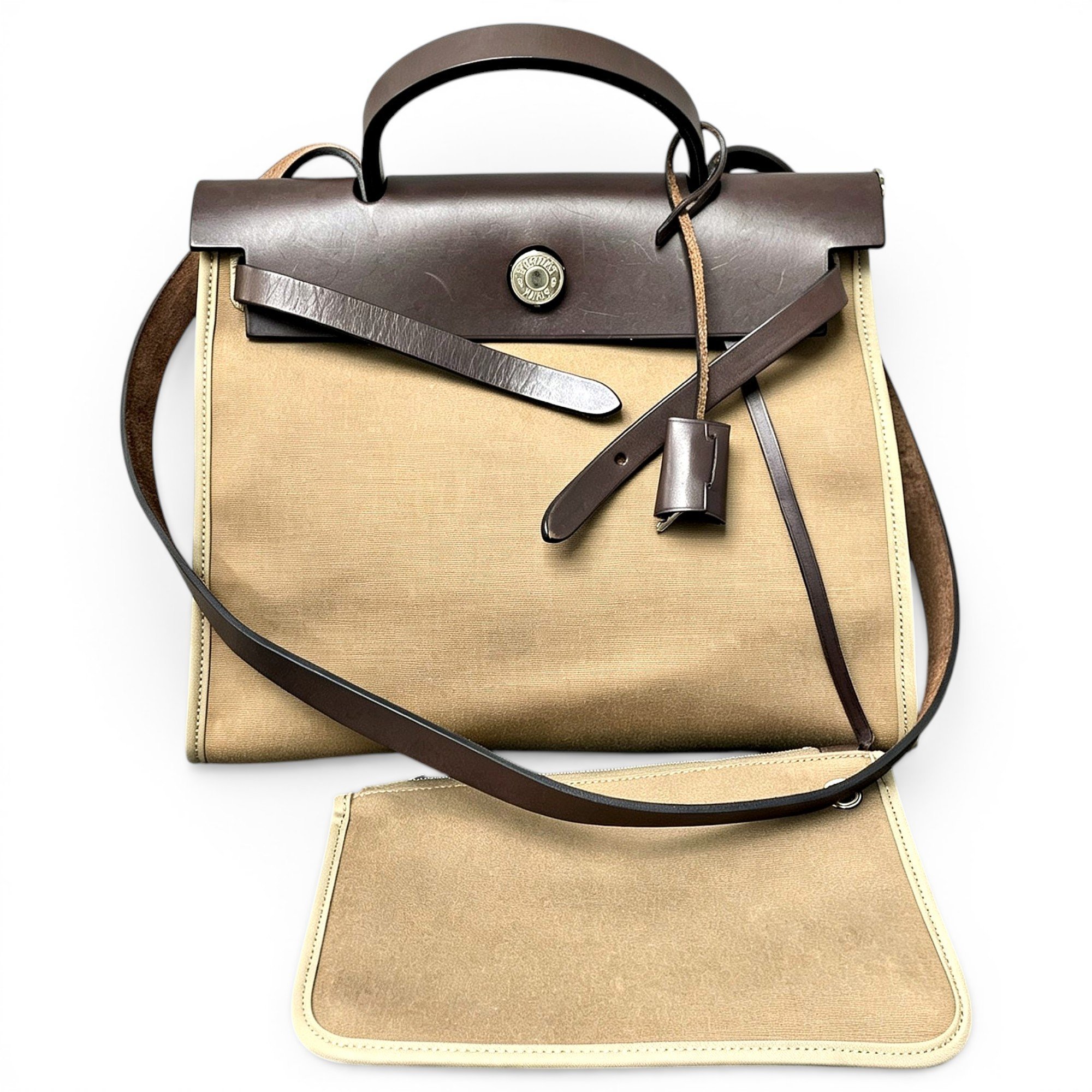 Herbag leather handbag