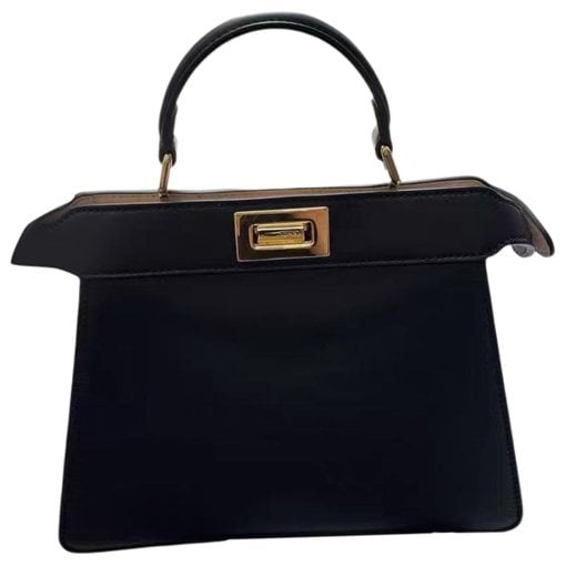 Peekaboo leather handbag