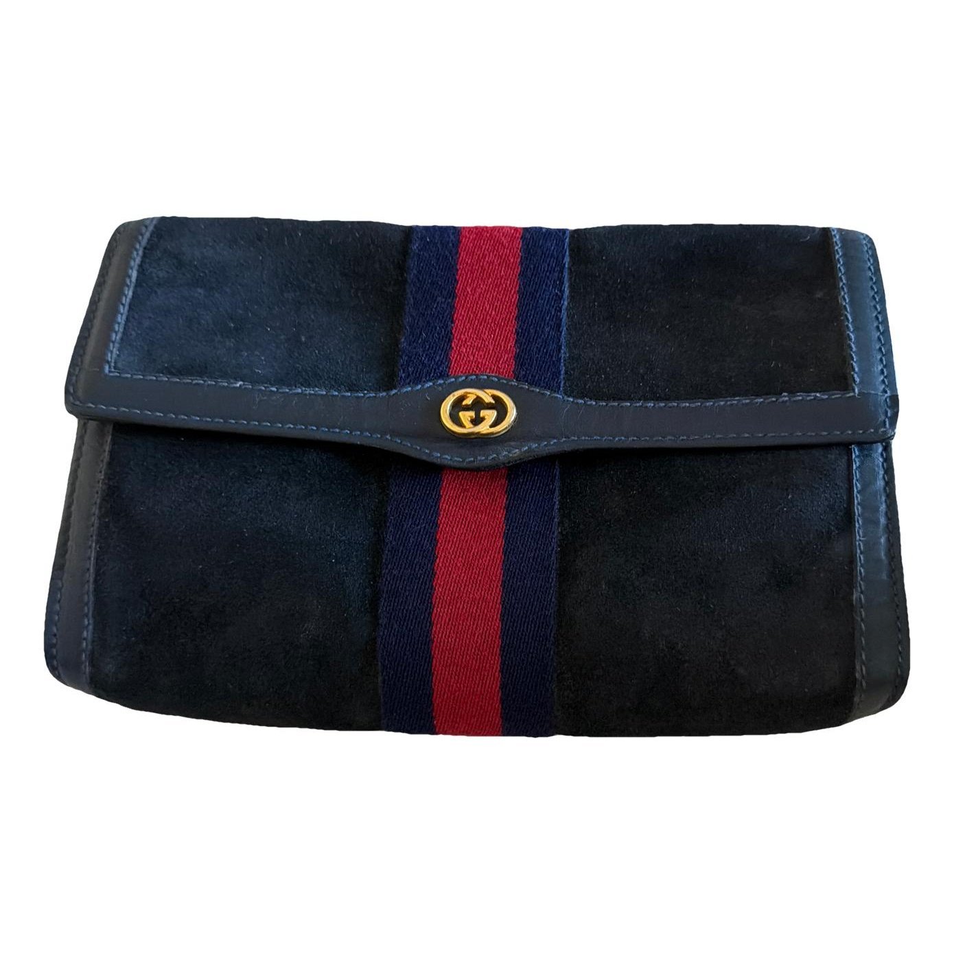 Ophidia leather clutch bag