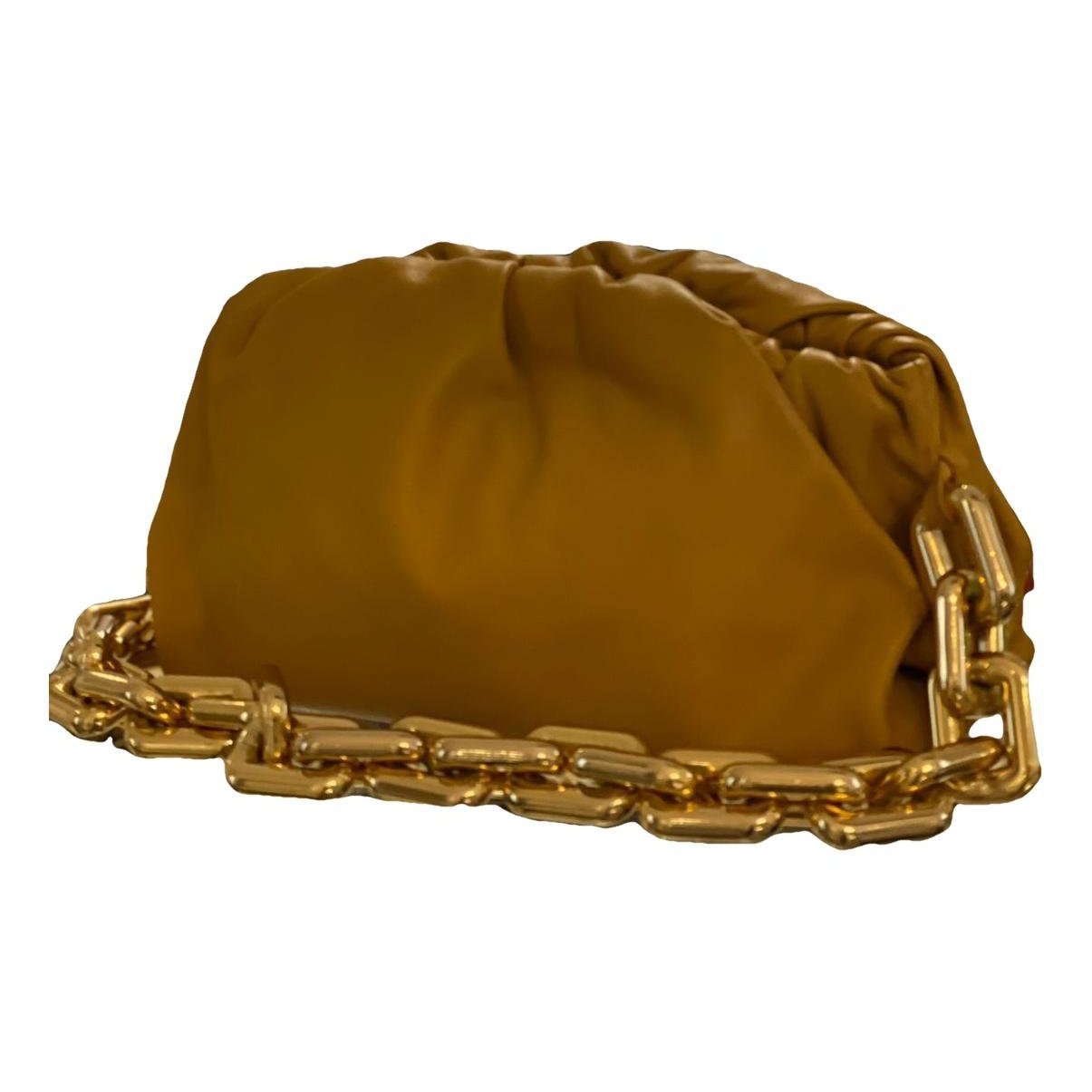 Pouch leather handbag