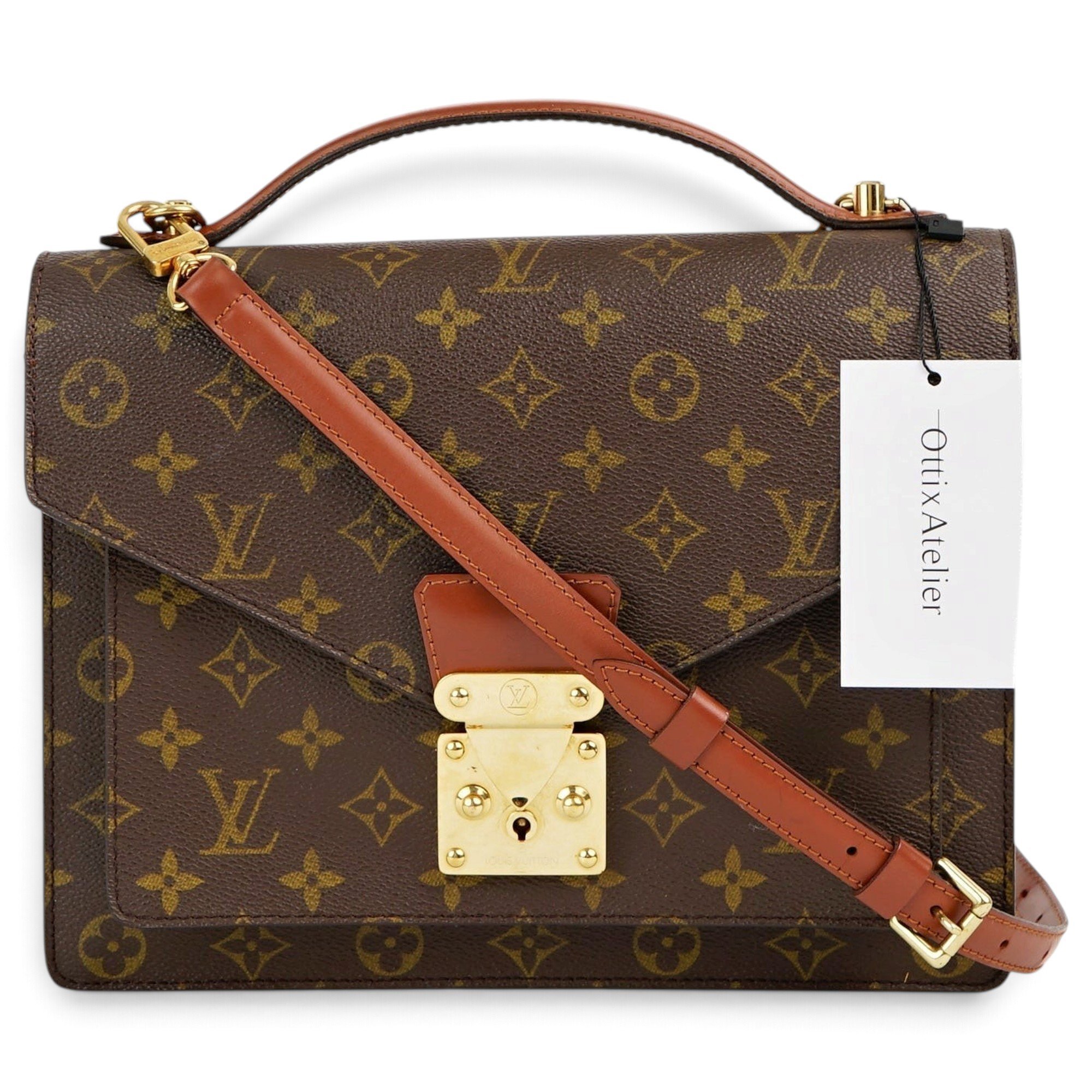 Monceau leather crossbody bag