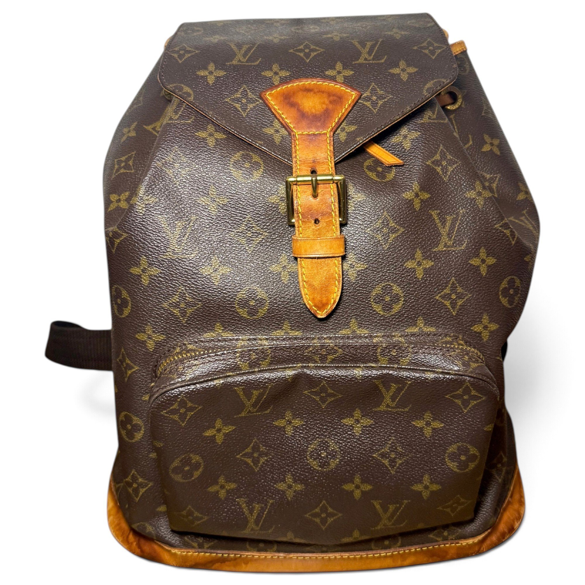 Montsouris Vintage cloth backpack